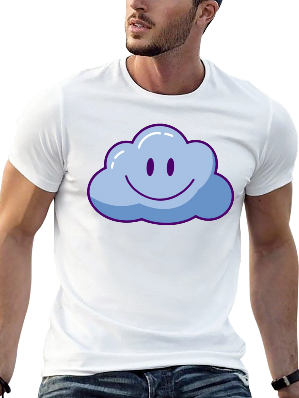 Happy Cloud Graphic Tee