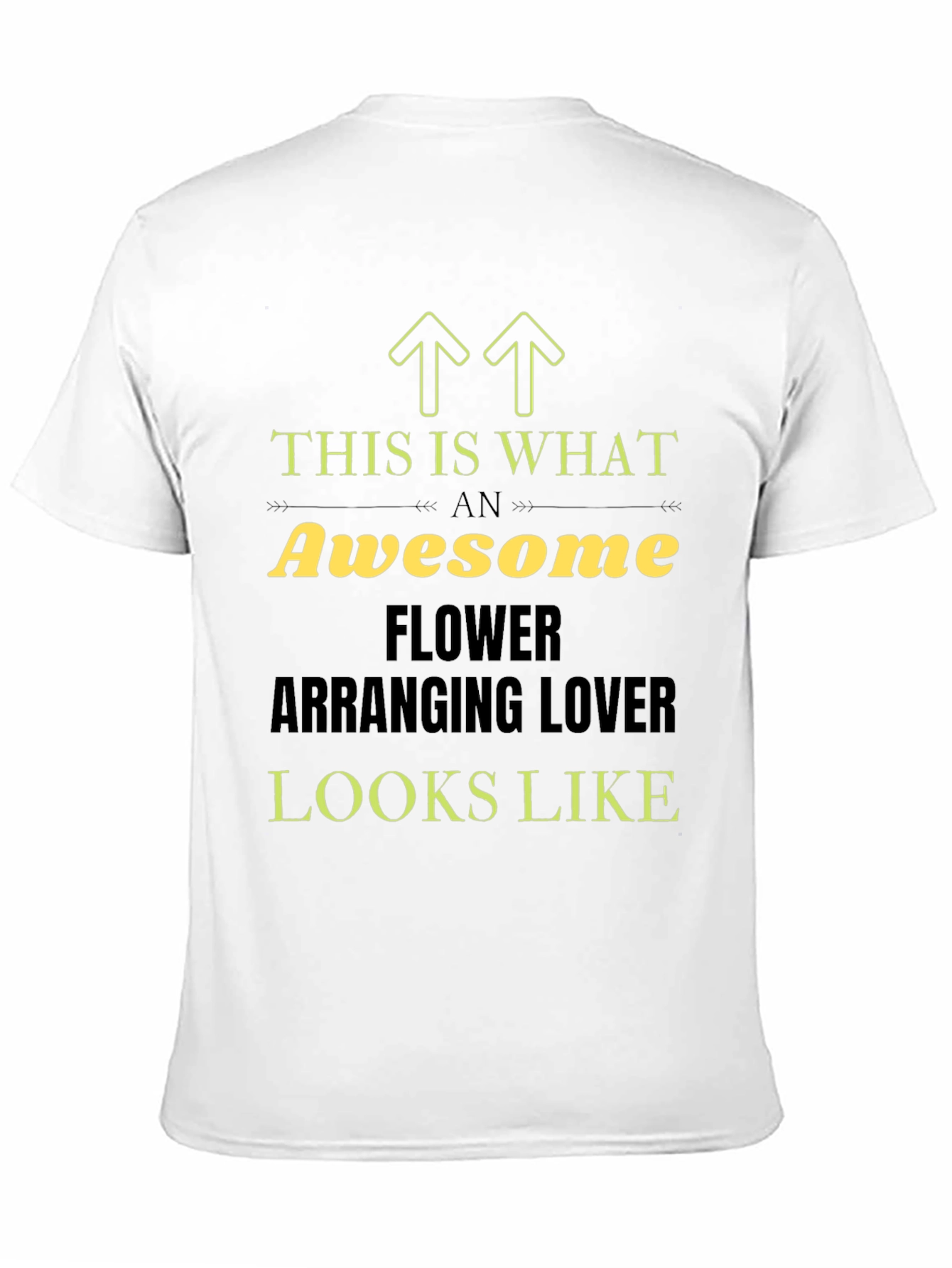 Awesome Flower Arranging Lover T-Shirt