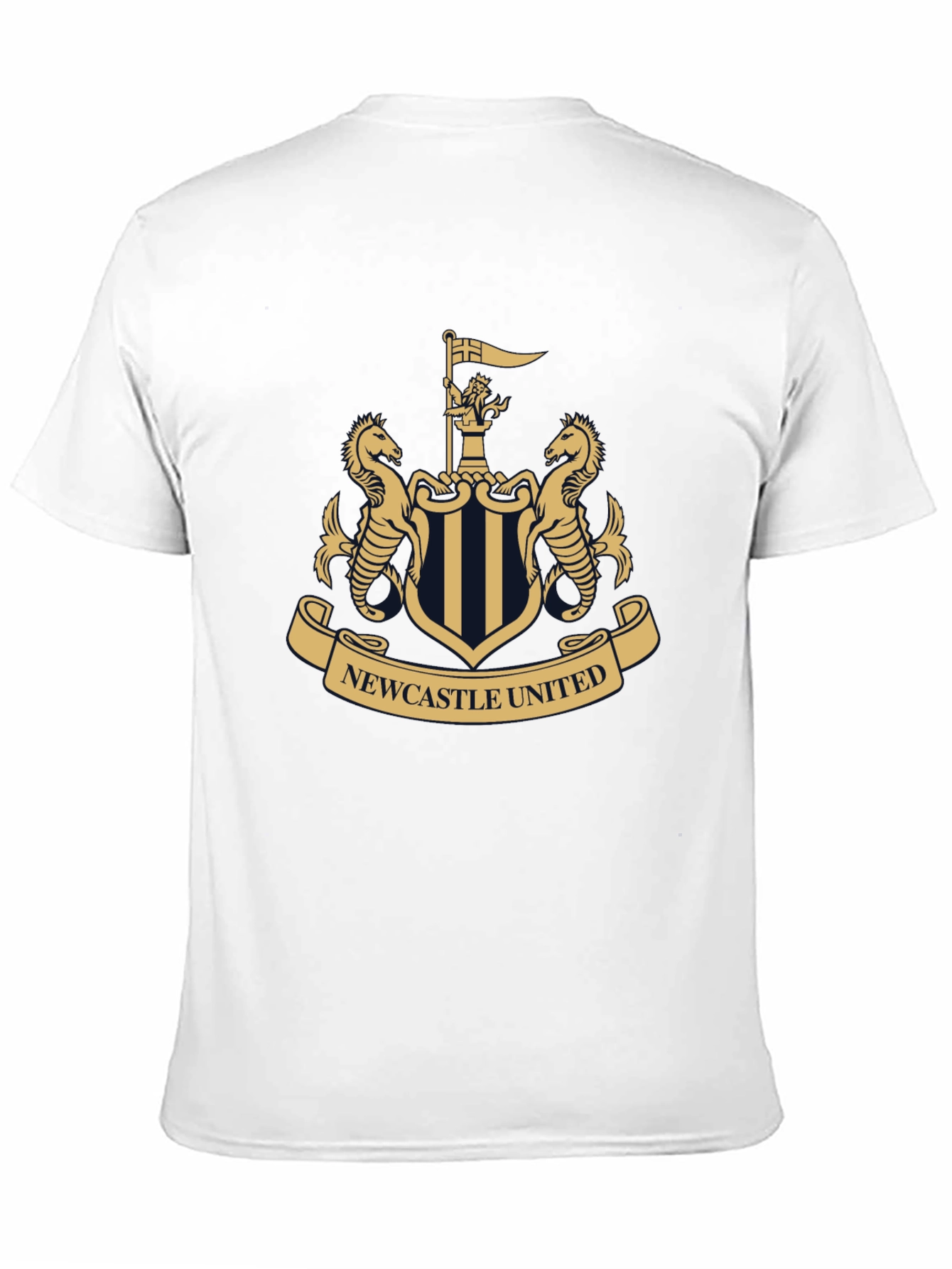 Newcastle United Crest T-Shirt - Black