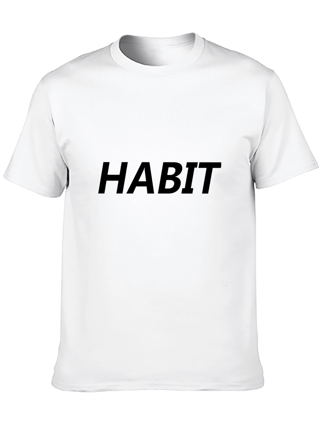Habit Black T-Shirt - Comfortable Everyday Wear