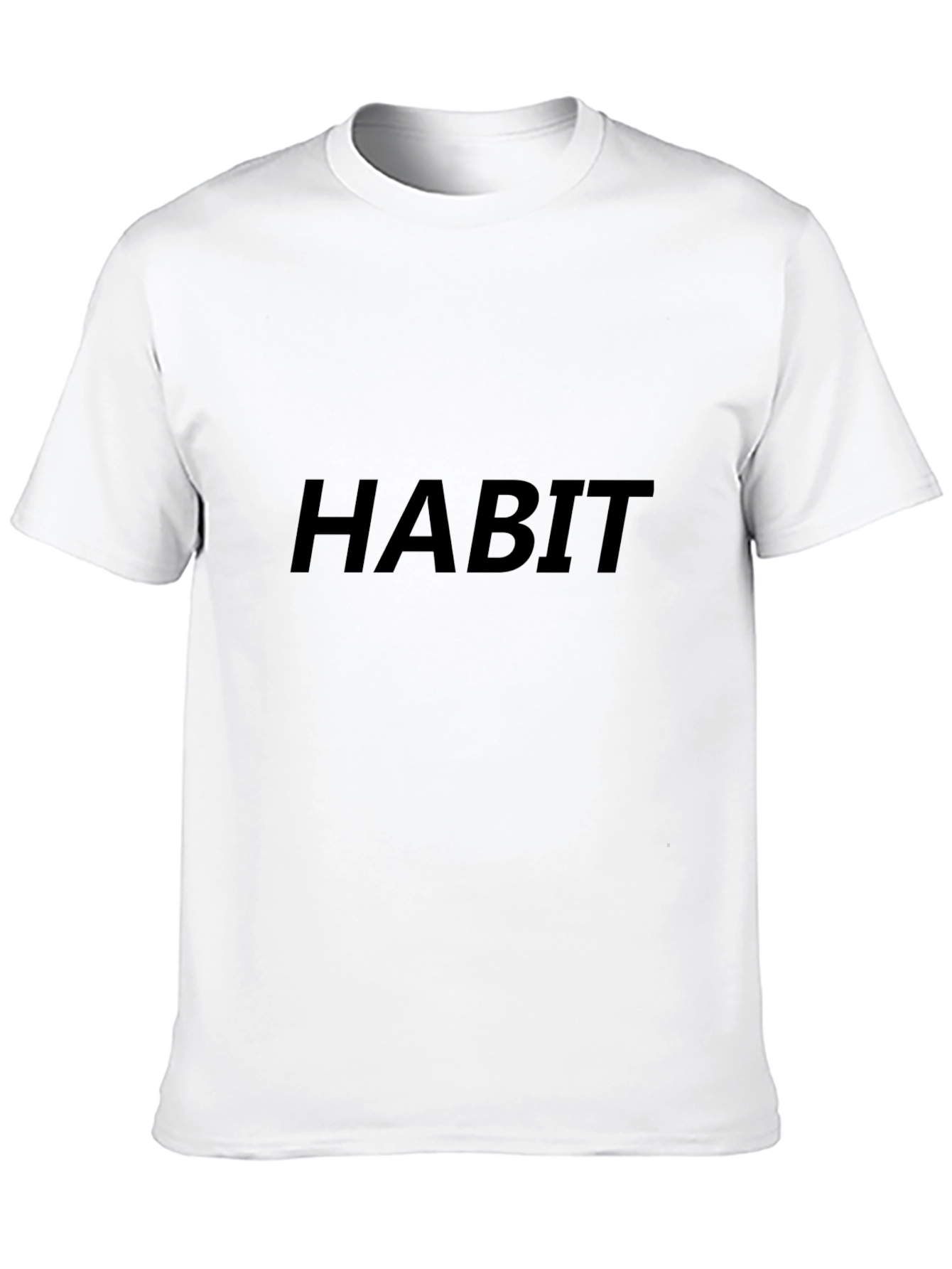 Habit Black T-Shirt - Comfortable Everyday Wear