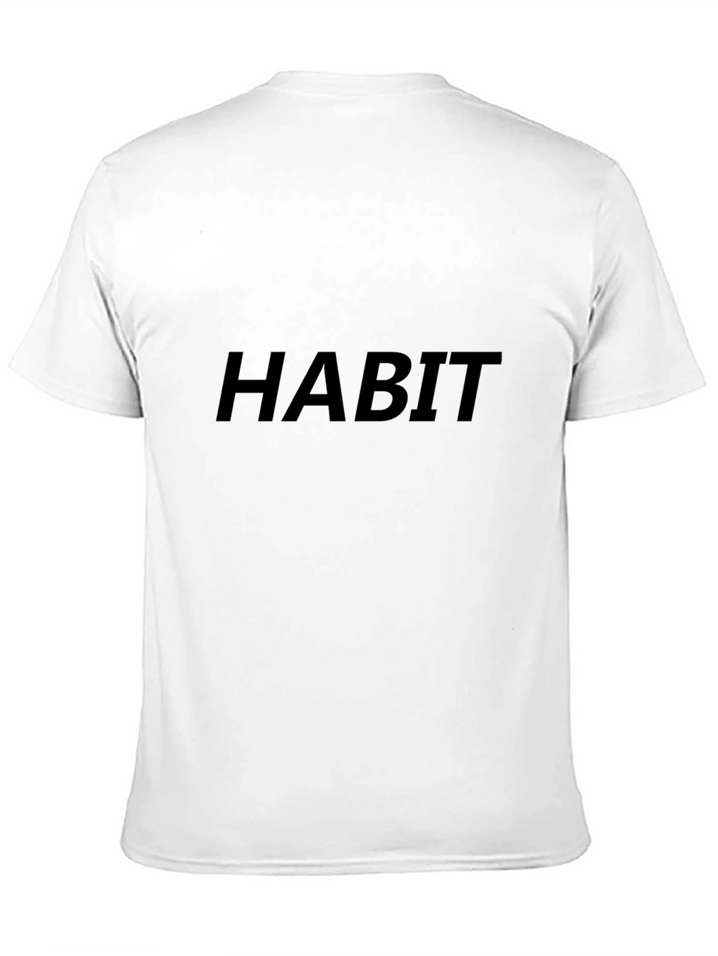 Habit Black T-Shirt - Comfortable Everyday Wear