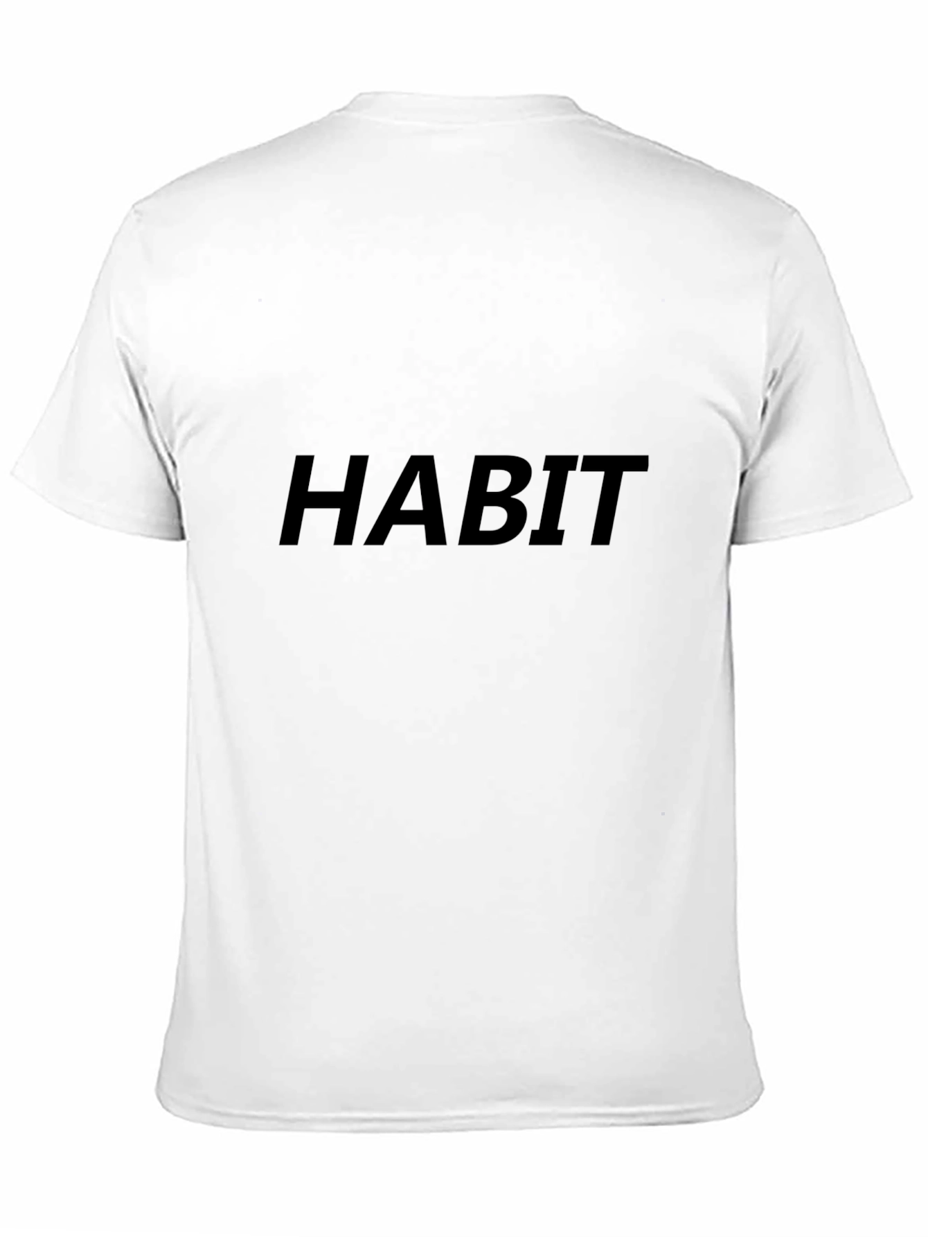 Habit Black T-Shirt - Comfortable Everyday Wear