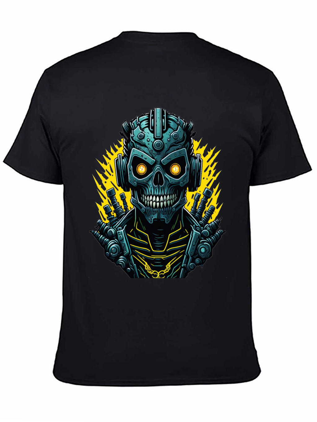 Cyberpunk Skull T-Shirt
