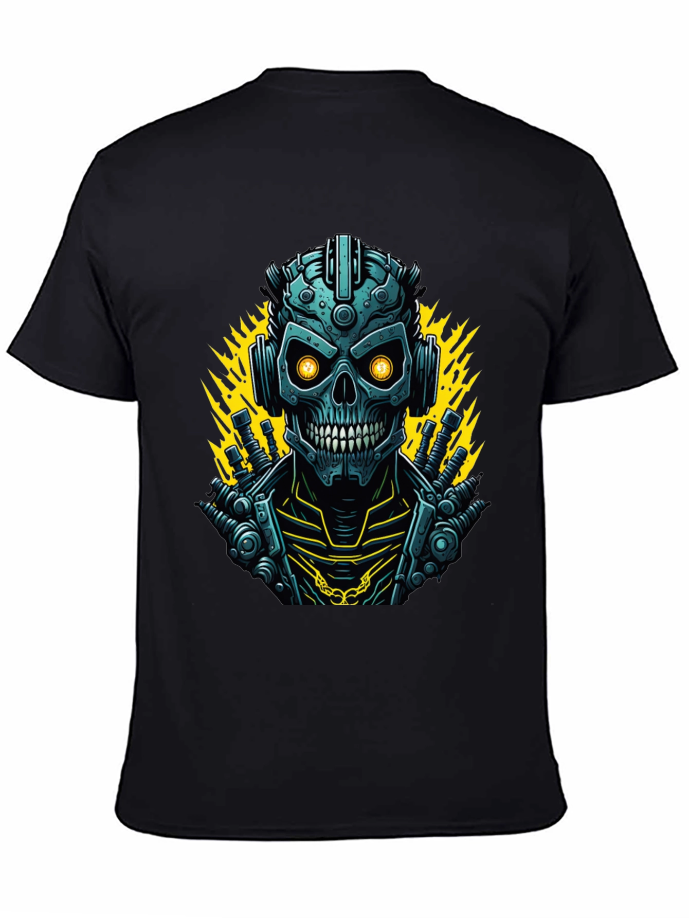 Cyberpunk Skull T-Shirt