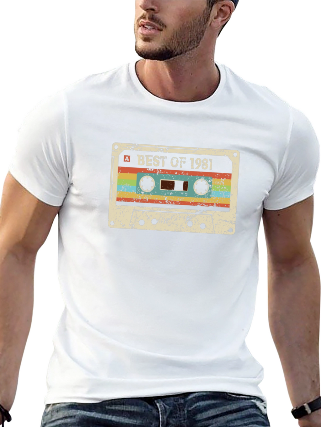 Best of 1981 Cassette Tape Graphic T-Shirt