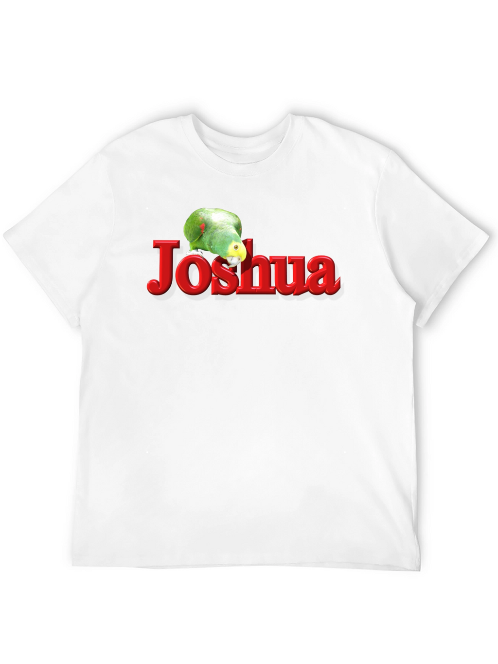 Personalized Parrot Name T-Shirt - Joshua
