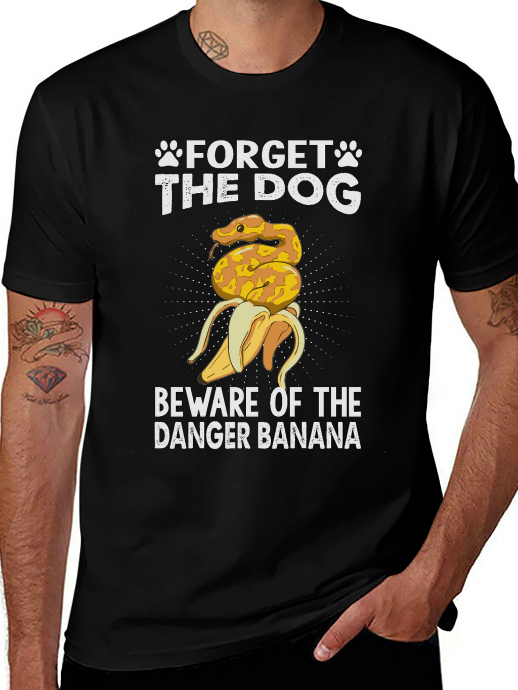 Danger Banana Snake T-Shirt