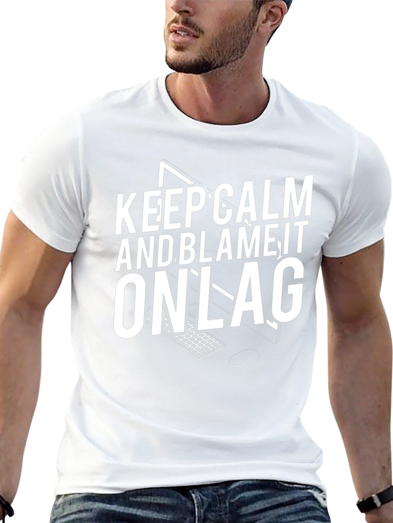 Keep Calm & Blame It On Lag T-Shirt