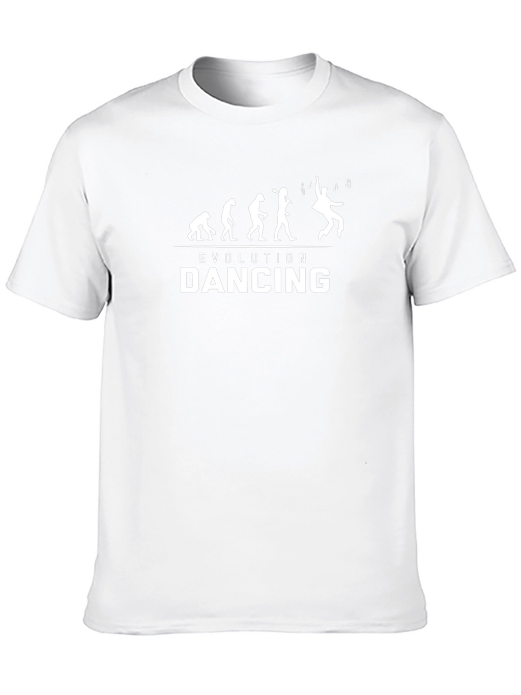 Evolution of Dancing Black T-Shirt