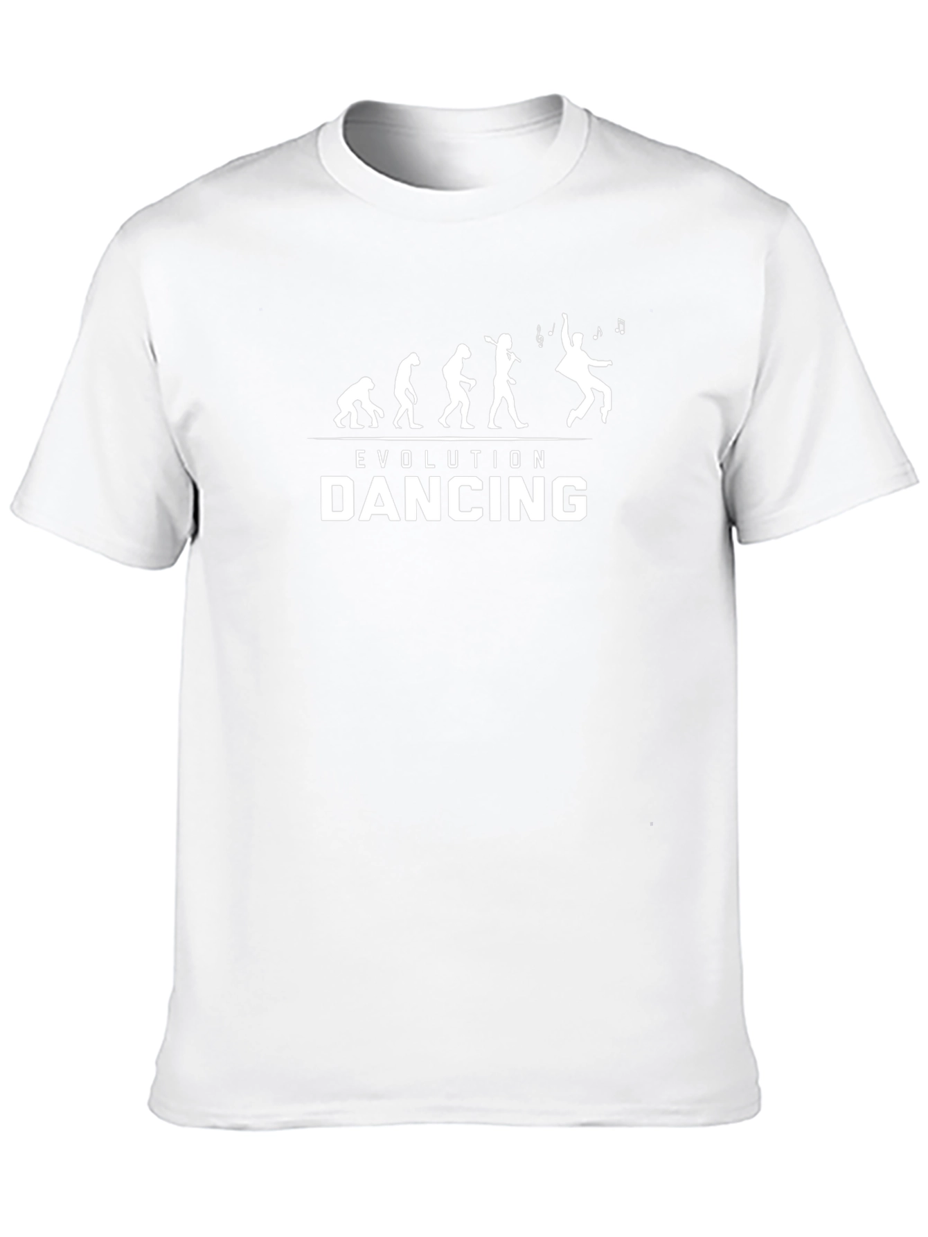 Evolution of Dancing Black T-Shirt