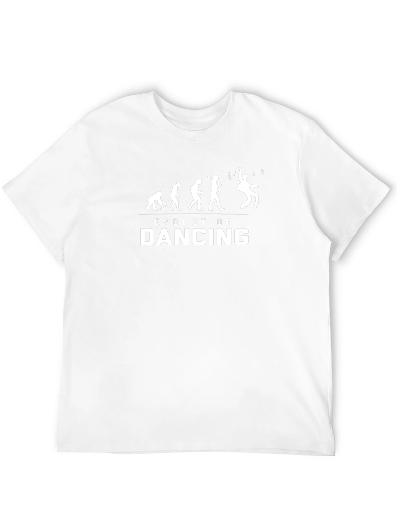 Evolution of Dancing Black T-Shirt