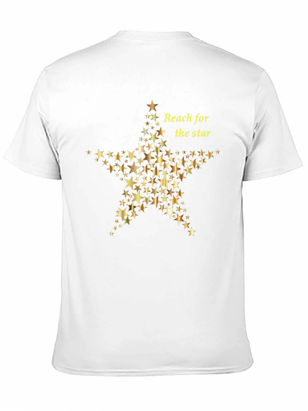 Reach for the Star Graphic Black Tee
