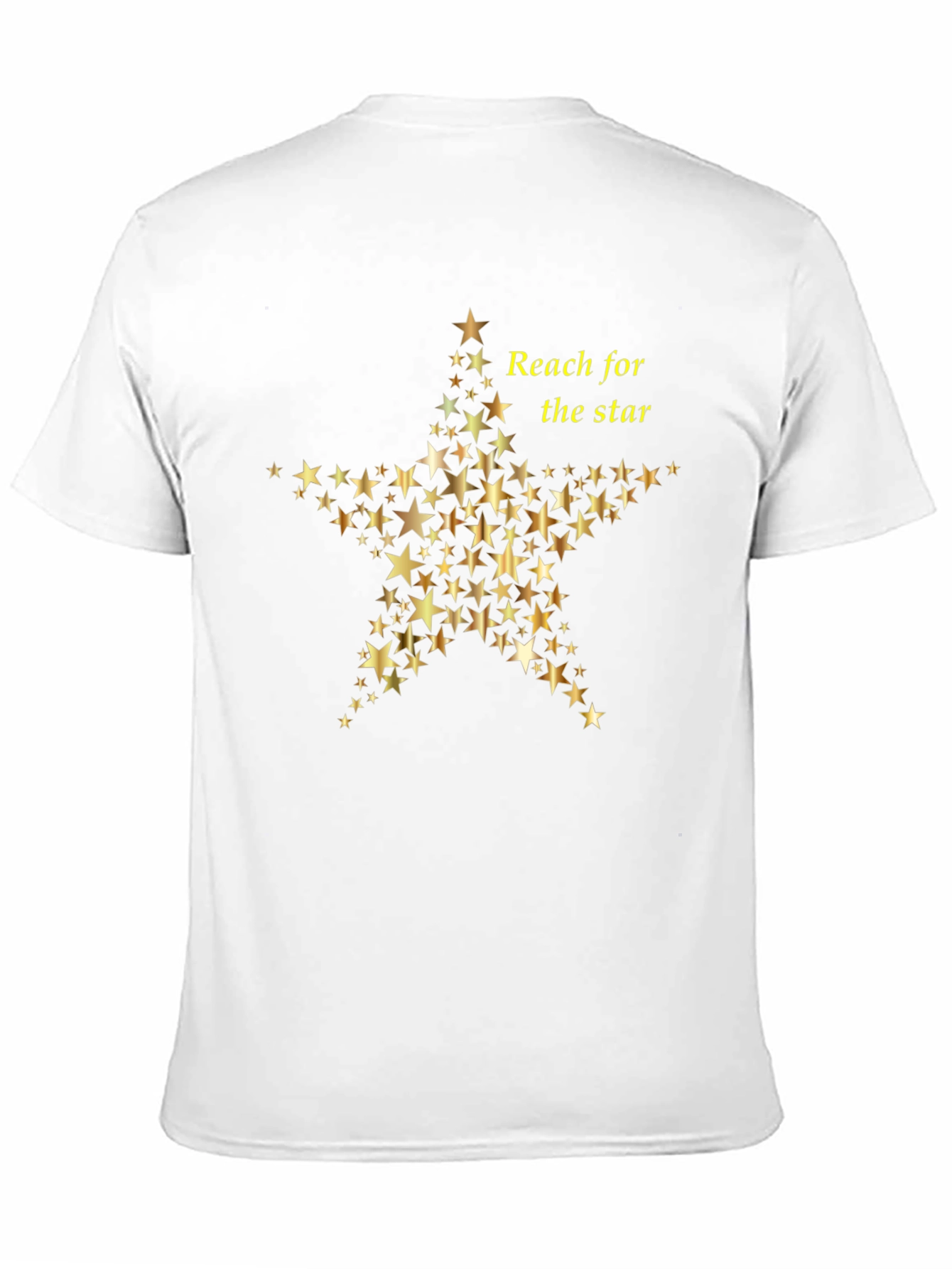 Reach for the Star Graphic Black Tee