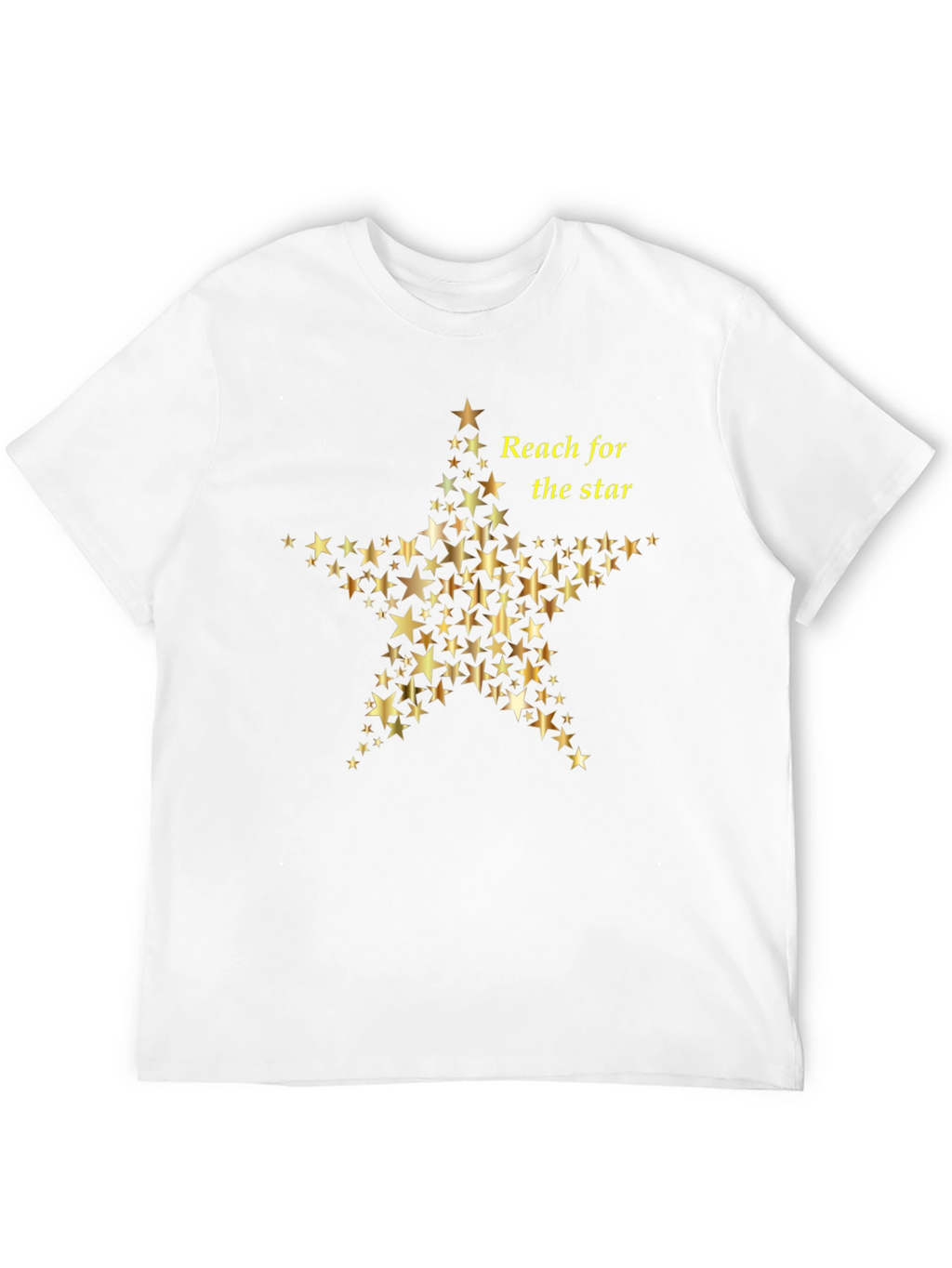 Reach for the Star Graphic Black Tee