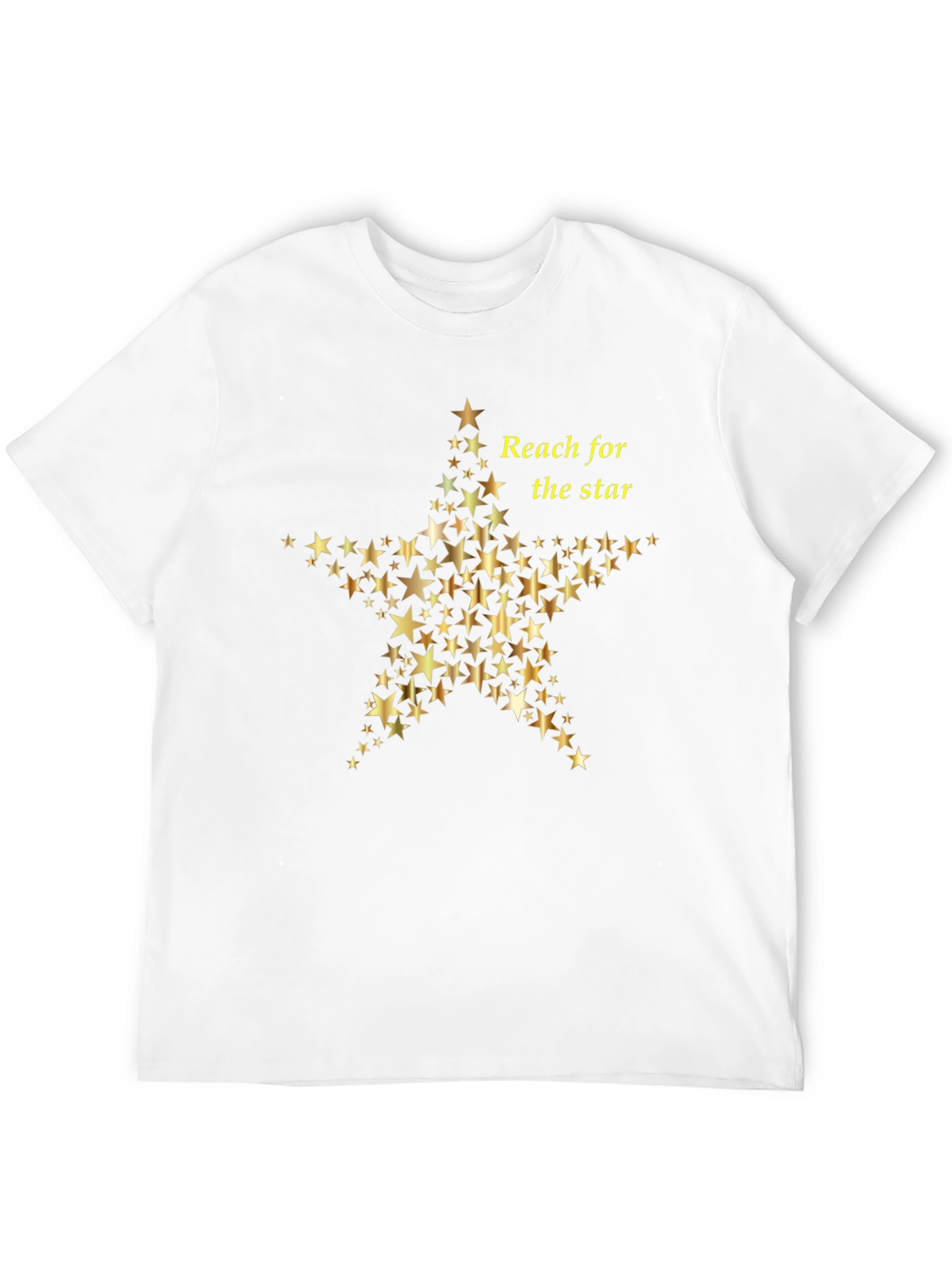 Reach for the Star Graphic Black Tee