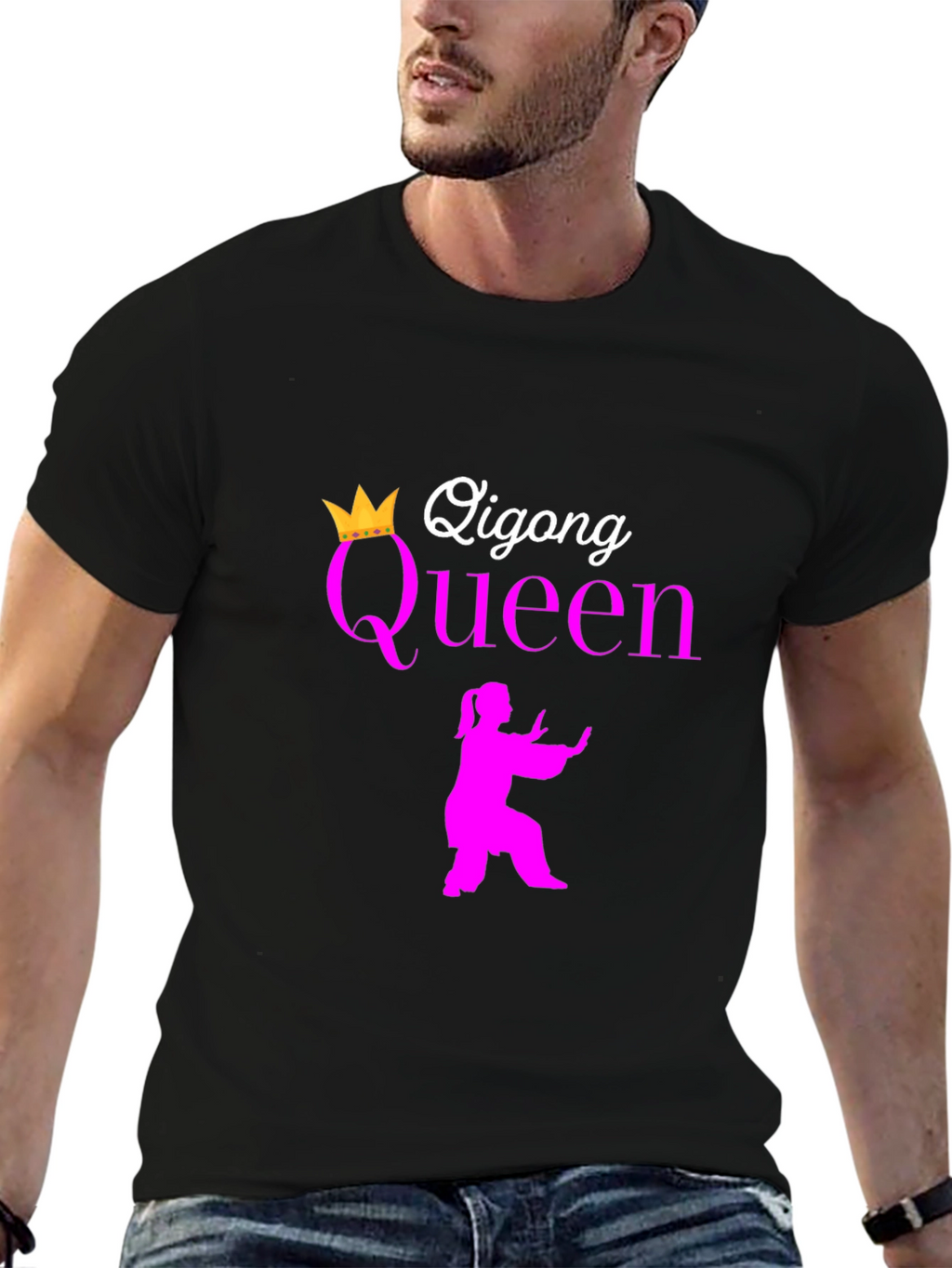 Qigong Queen T-Shirt - Black