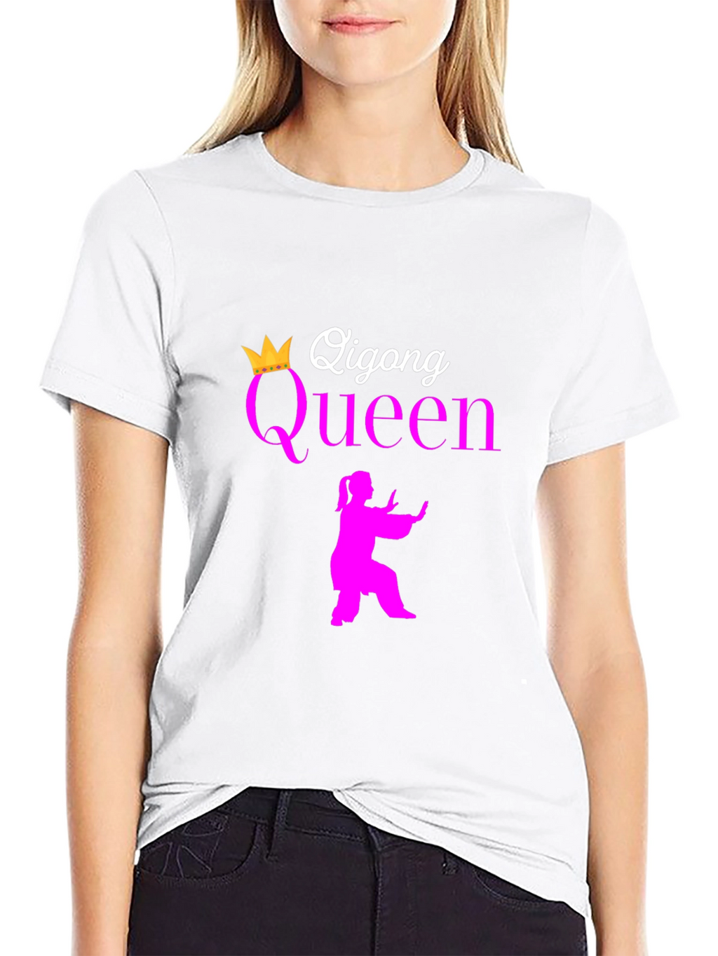 Qigong Queen T-Shirt - Black