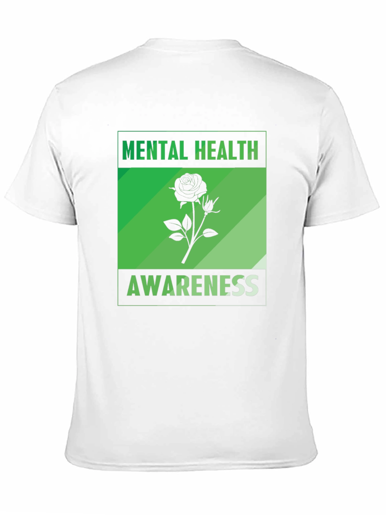 Mental Health Awareness Rose Graphic Tee