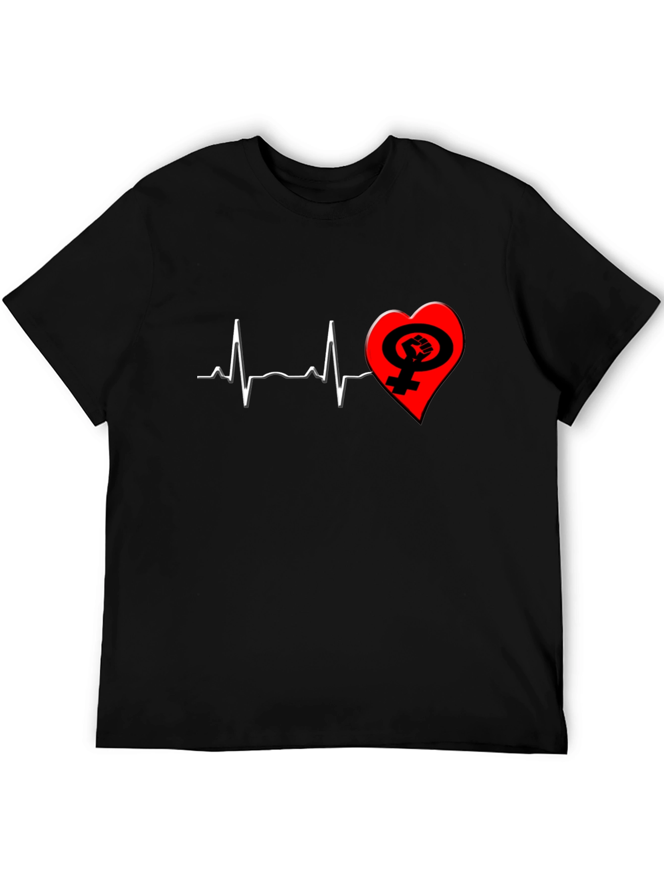 Feminist Heartbeat T-Shirt