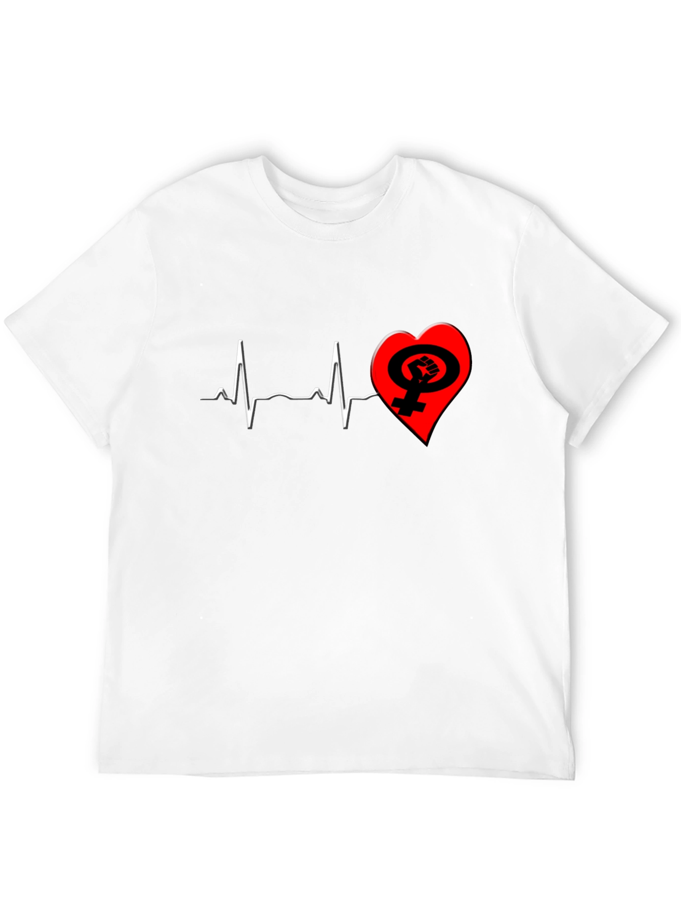 Feminist Heartbeat T-Shirt