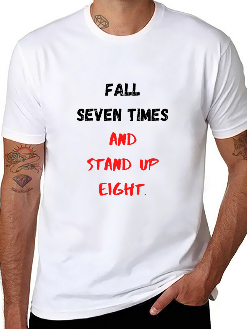 Fall Seven Times Stand Up Eight T-Shirt