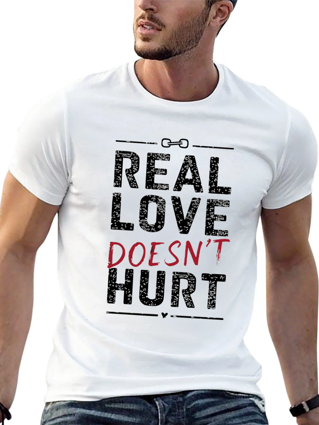 Real Love Doesnt Hurt Graphic Tee