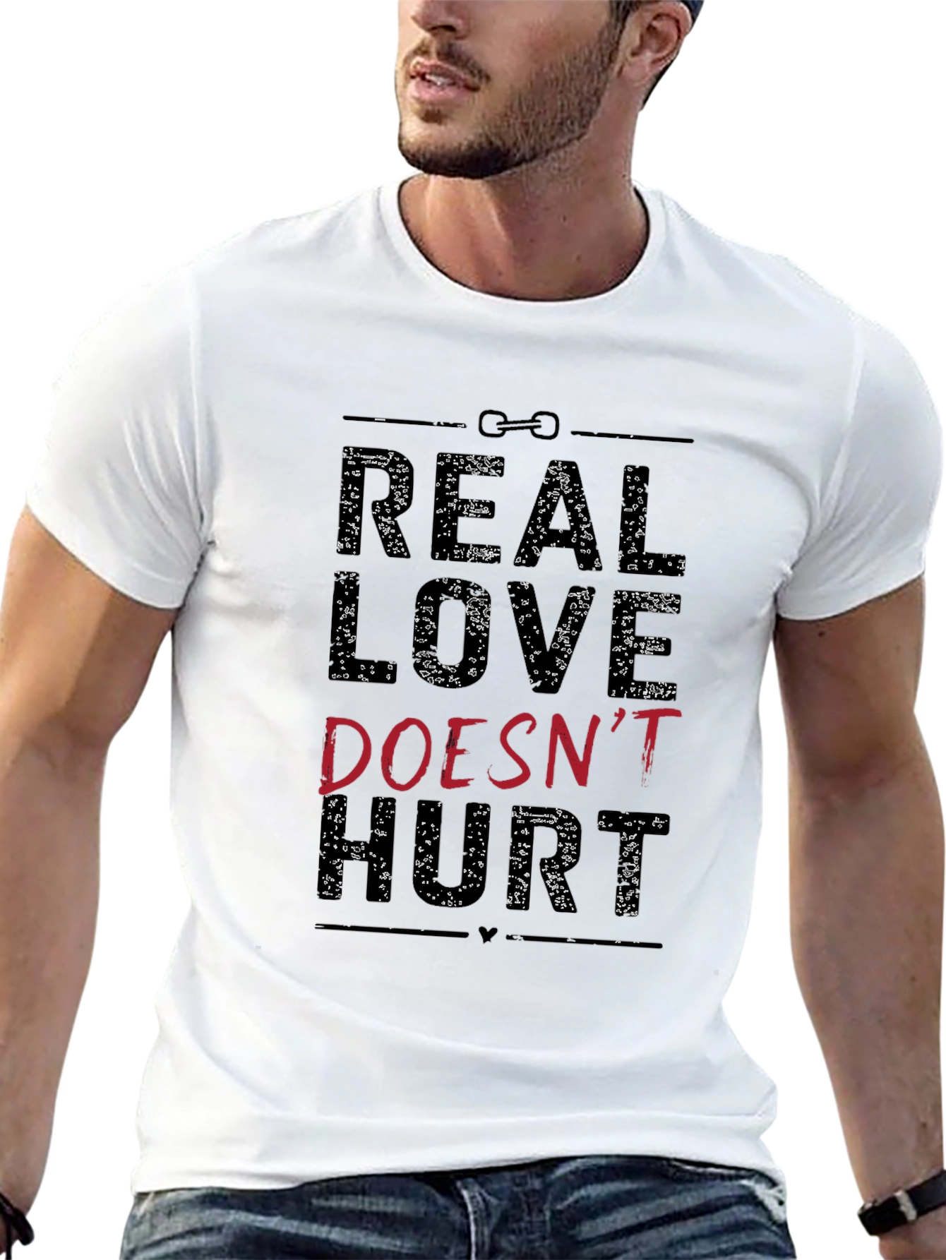 Real Love Doesnt Hurt Graphic Tee