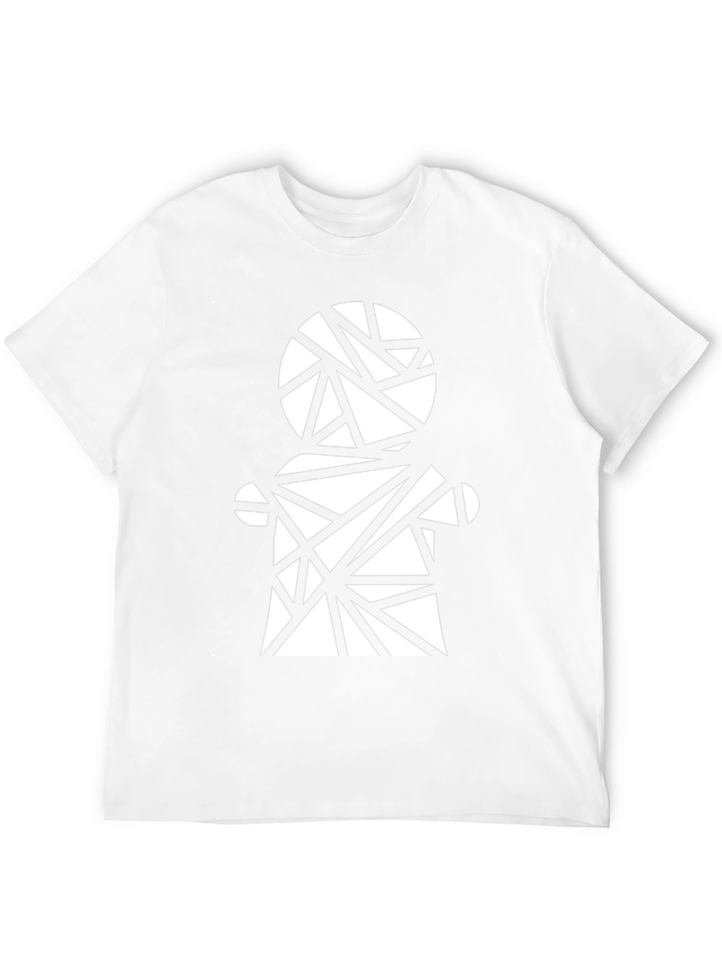 Geometric Figure Black T-Shirt