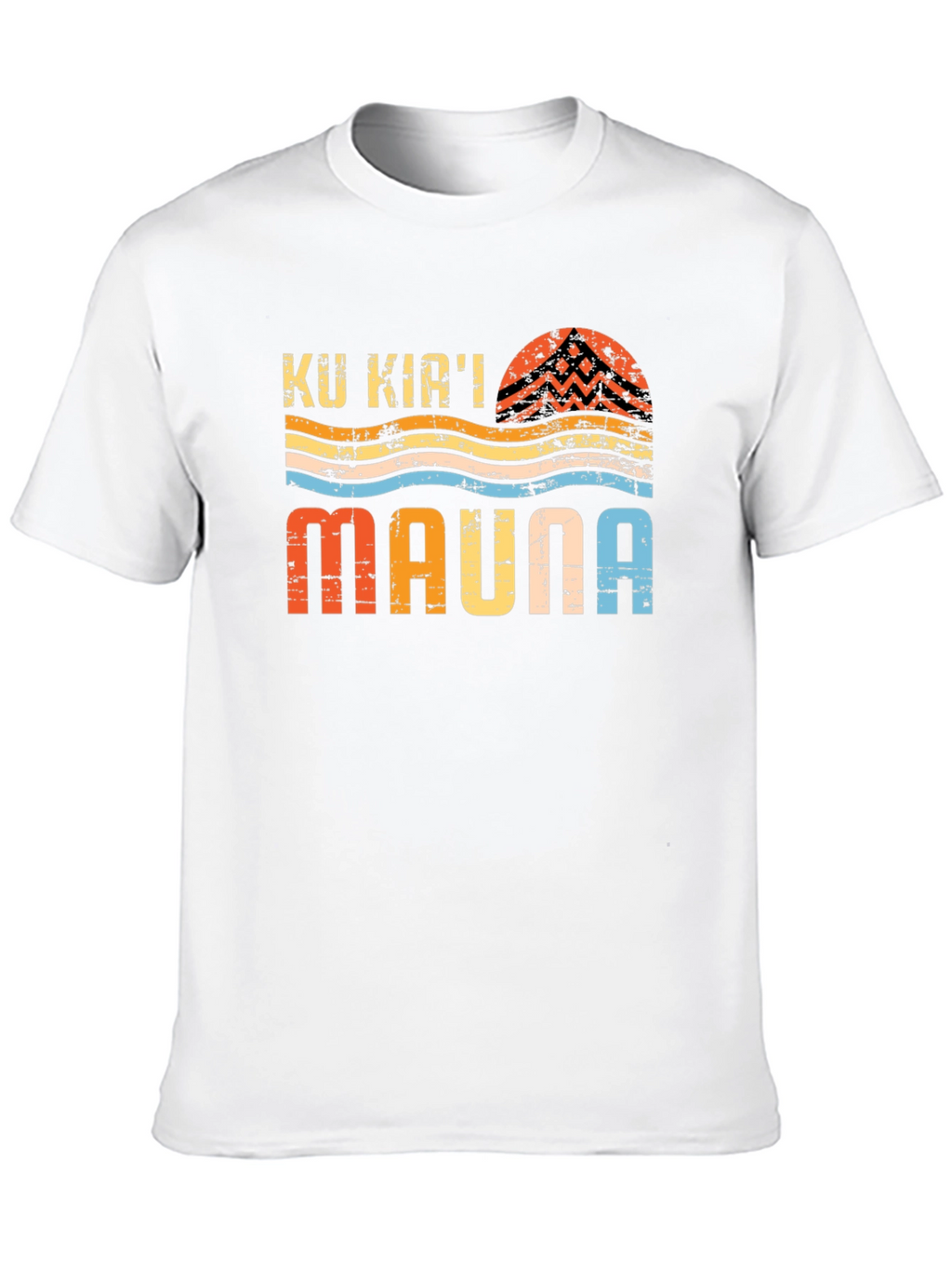 Ku Kiai Mauna Retro T-Shirt