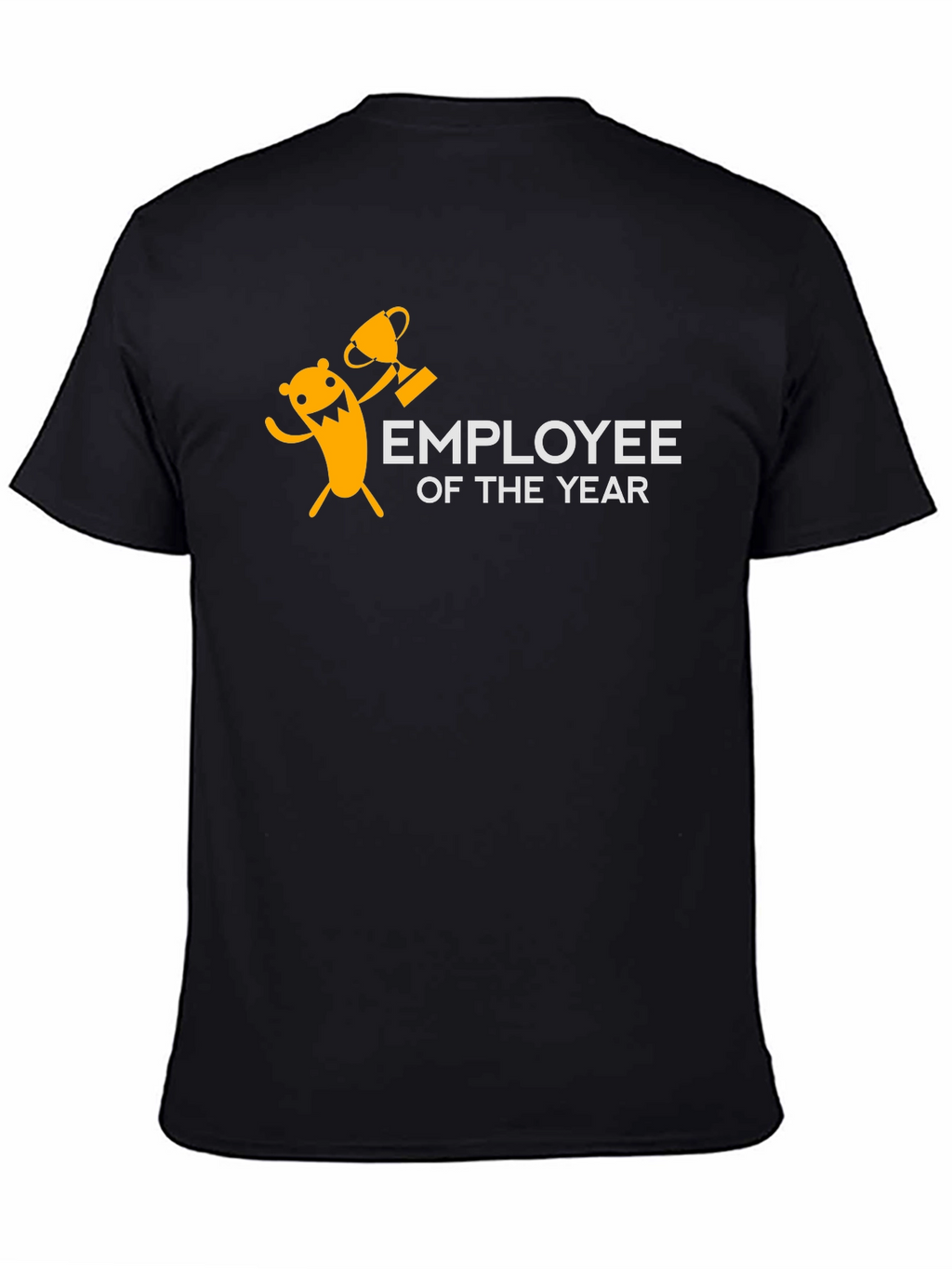 Employee of the Year Black Graphic Tee
