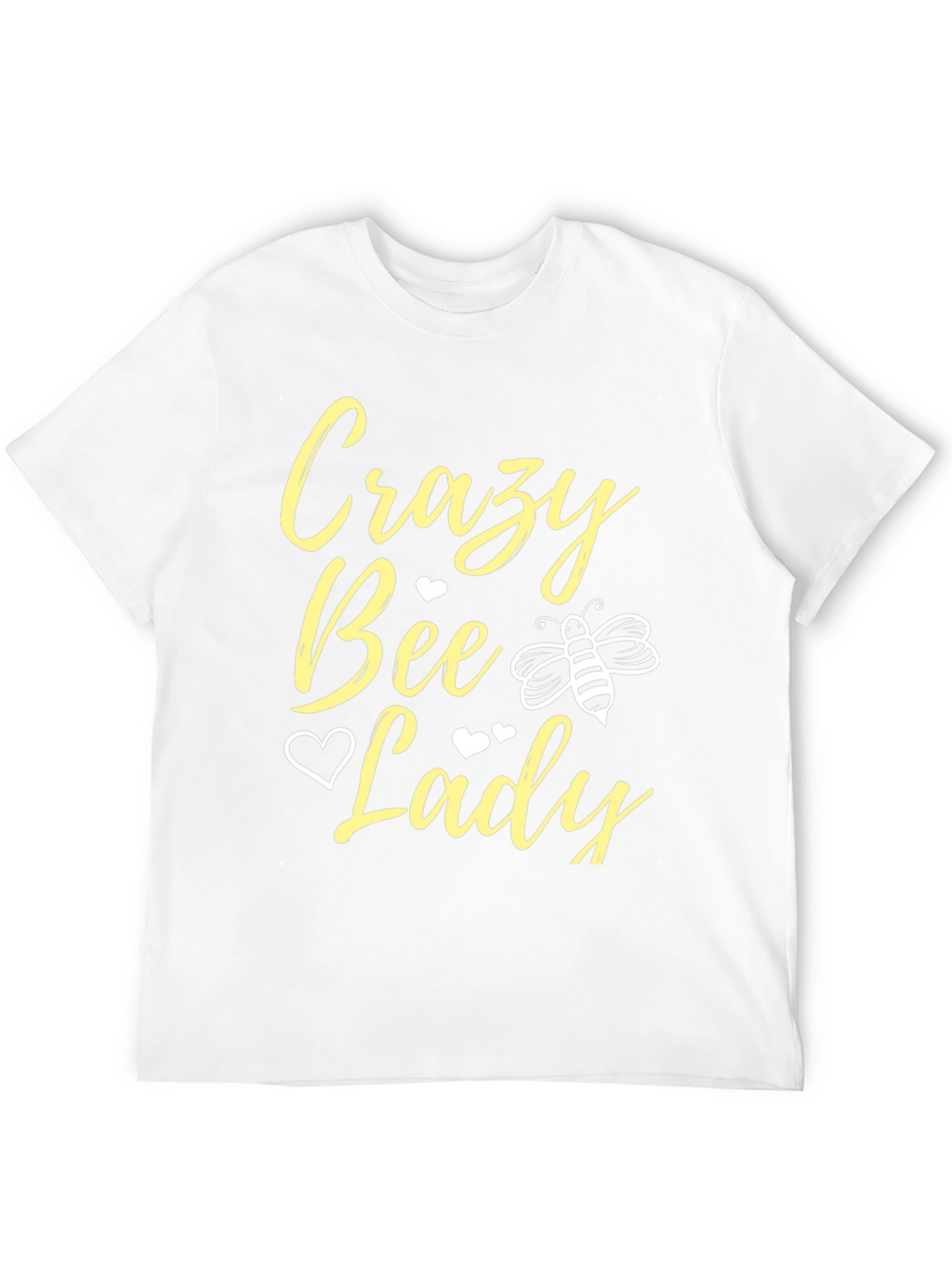 Crazy Bee Lady T-Shirt - Black