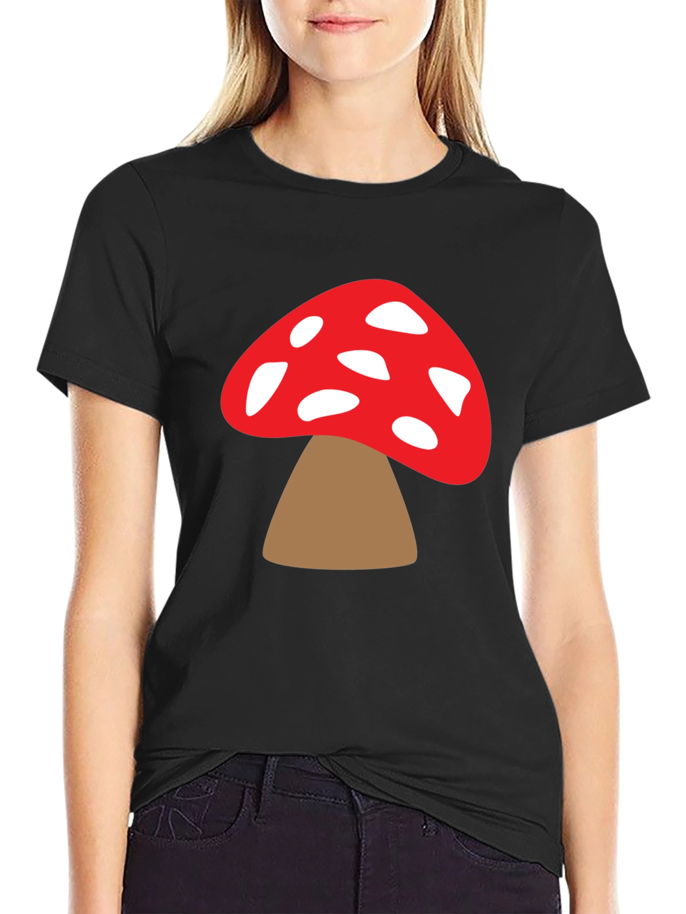 Mushroom Graphic T-Shirt - Funky Design