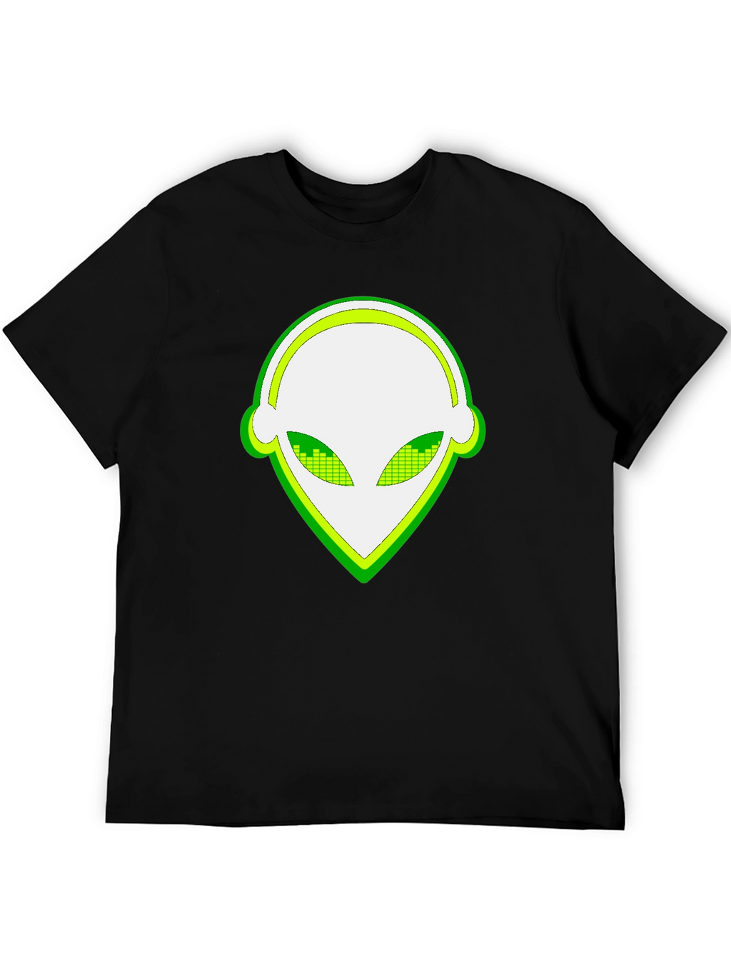 Alien Head T-Shirt - Cool Graphic Tee