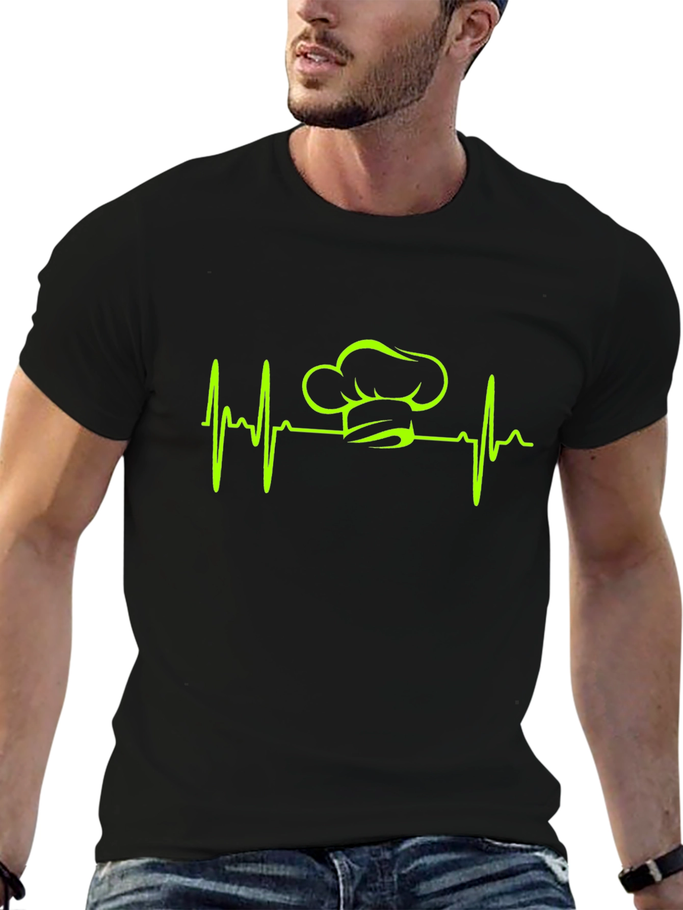 Chef Heartbeat T-Shirt - Culinary Passion