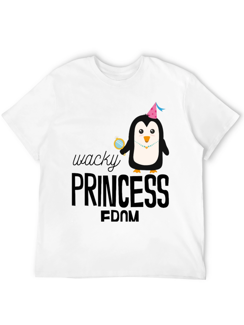 Wacky Princess Fdom Penguin Graphic T-Shirt
