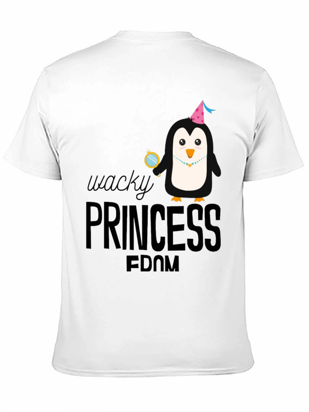 Wacky Princess Fdom Penguin Graphic T-Shirt