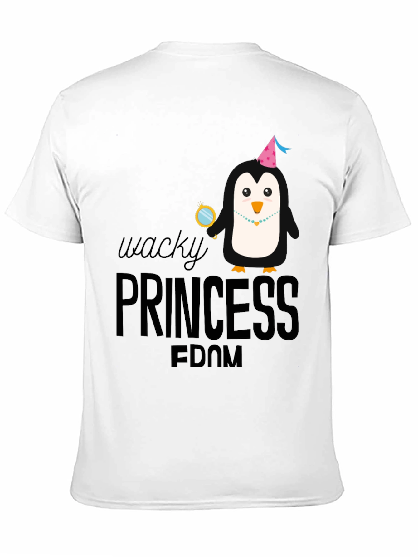 Wacky Princess Fdom Penguin Graphic T-Shirt