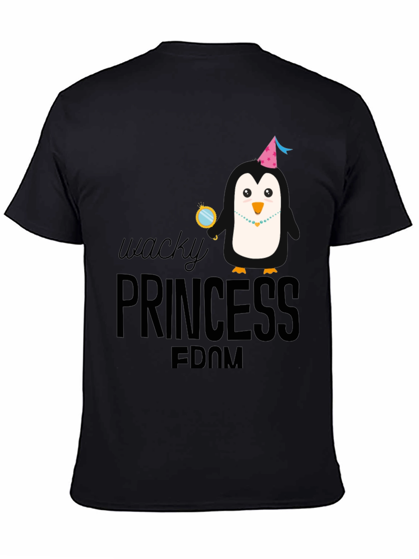 Wacky Princess Fdom Penguin Graphic T-Shirt