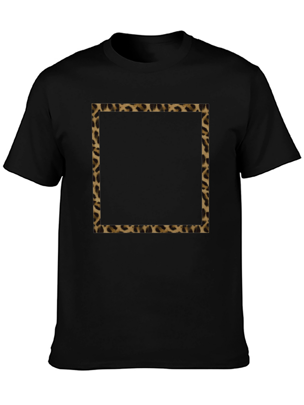 Leopard Border T-Shirt
