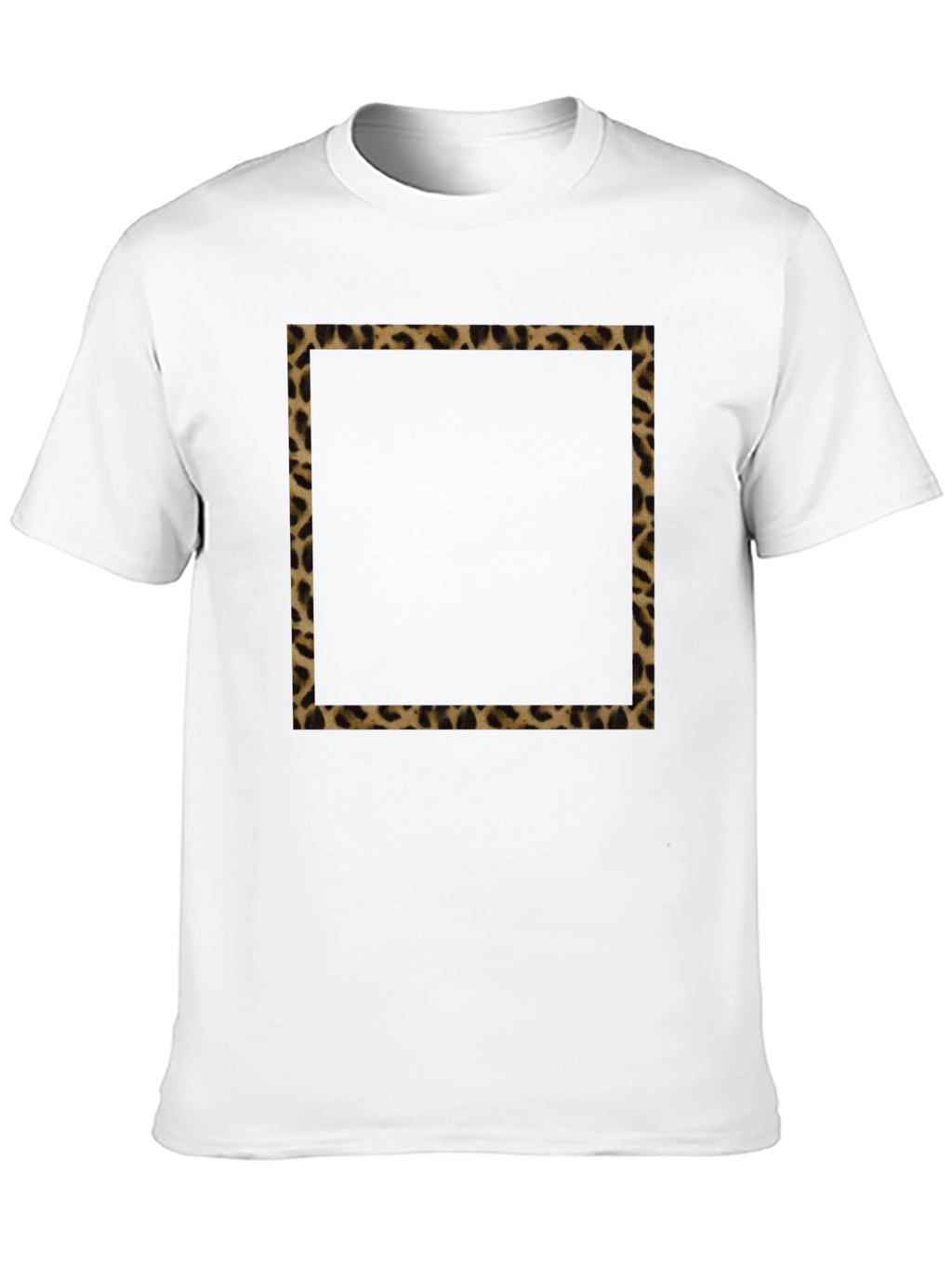 Leopard Border T-Shirt