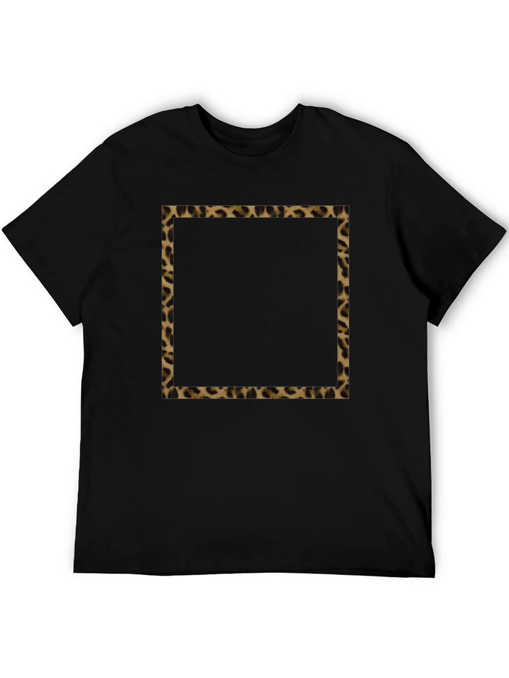 Leopard Border T-Shirt