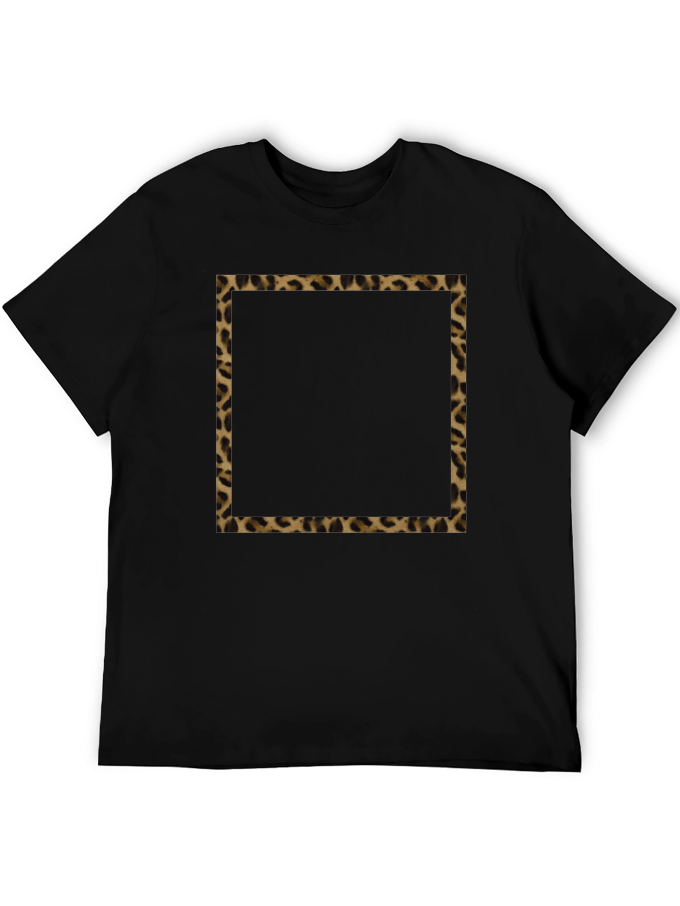 Leopard Border T-Shirt