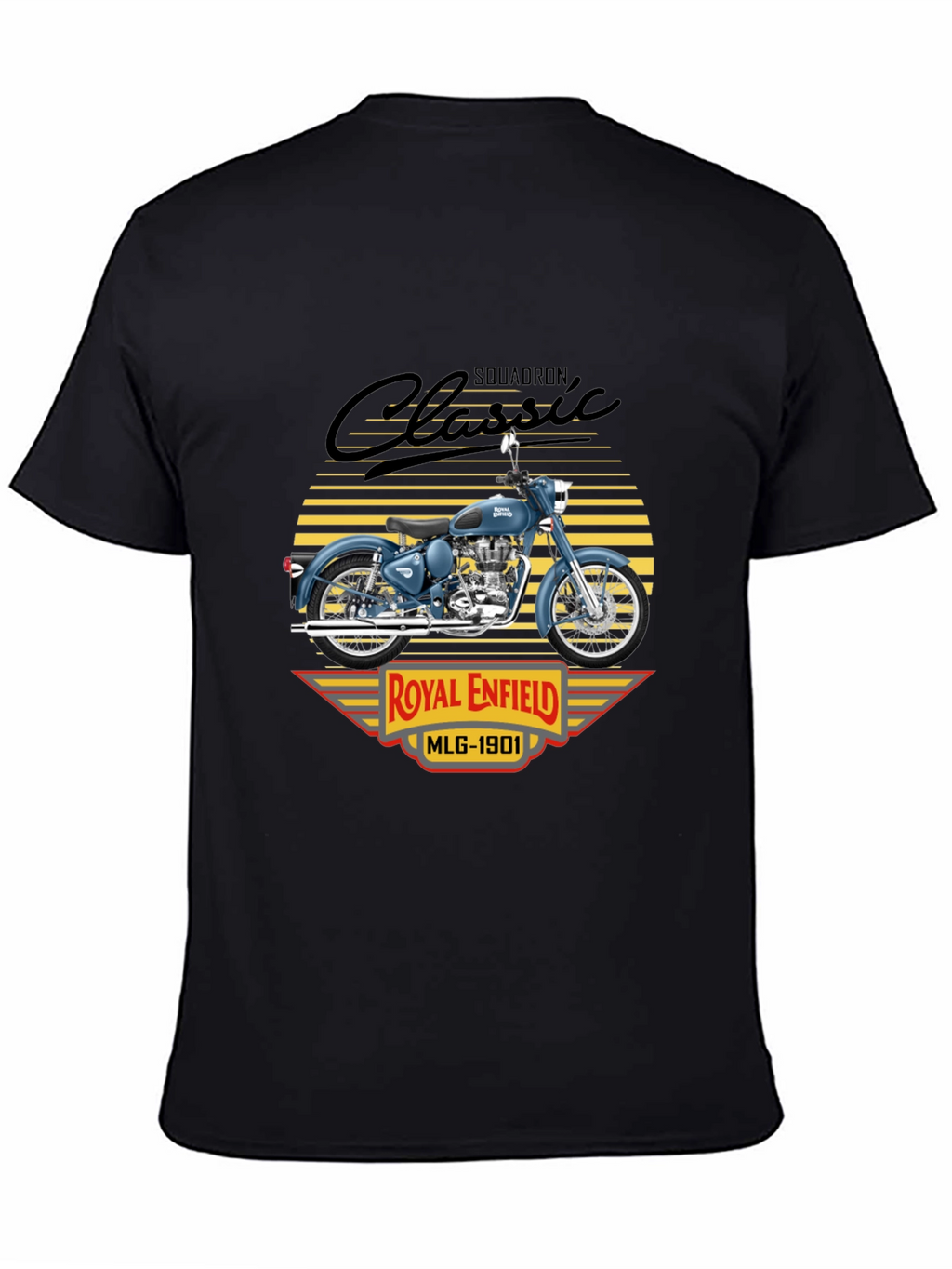 Royal Enfield Classic Squadron Black T-Shirt