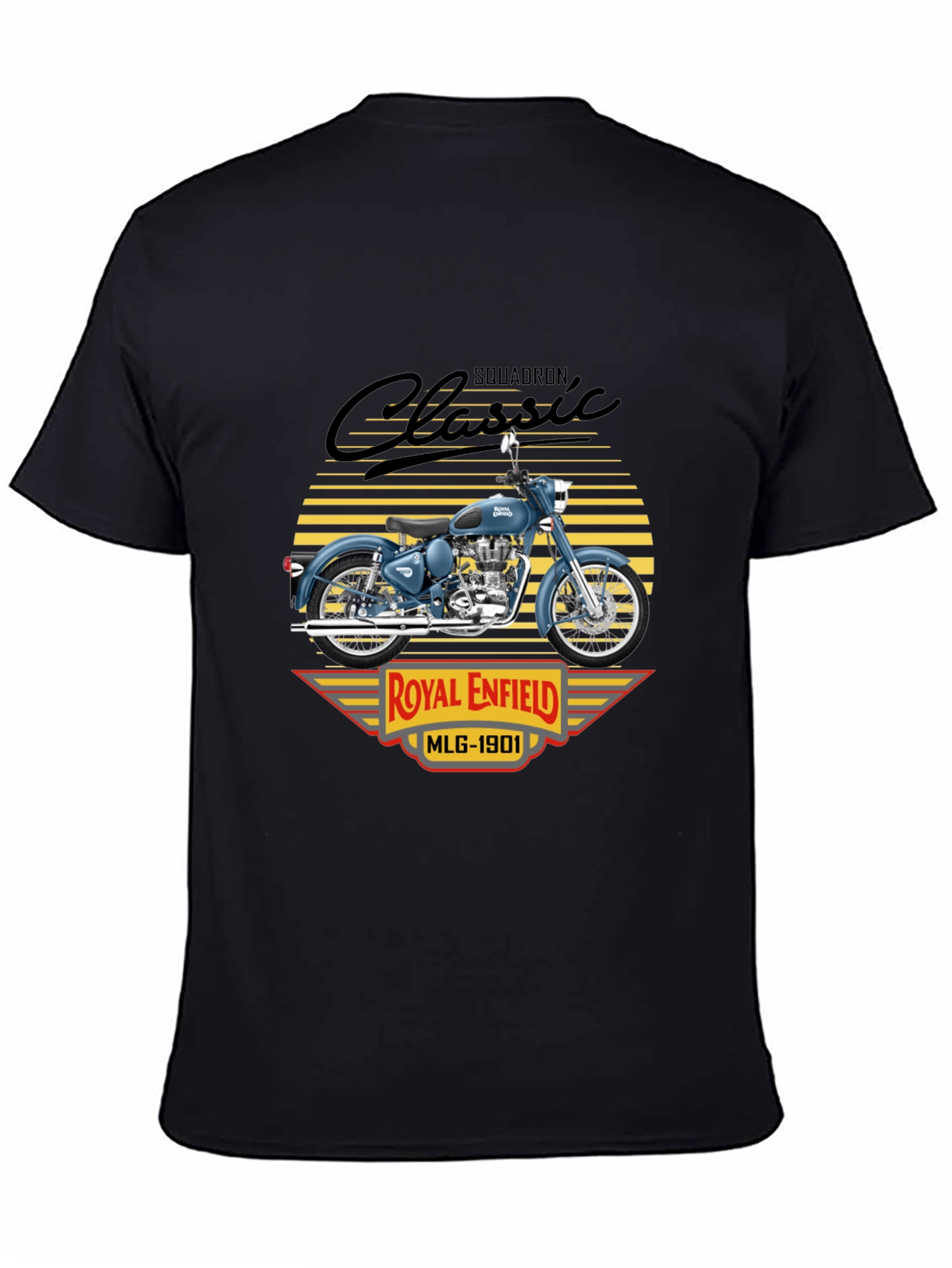 Royal Enfield Classic Squadron Black T-Shirt