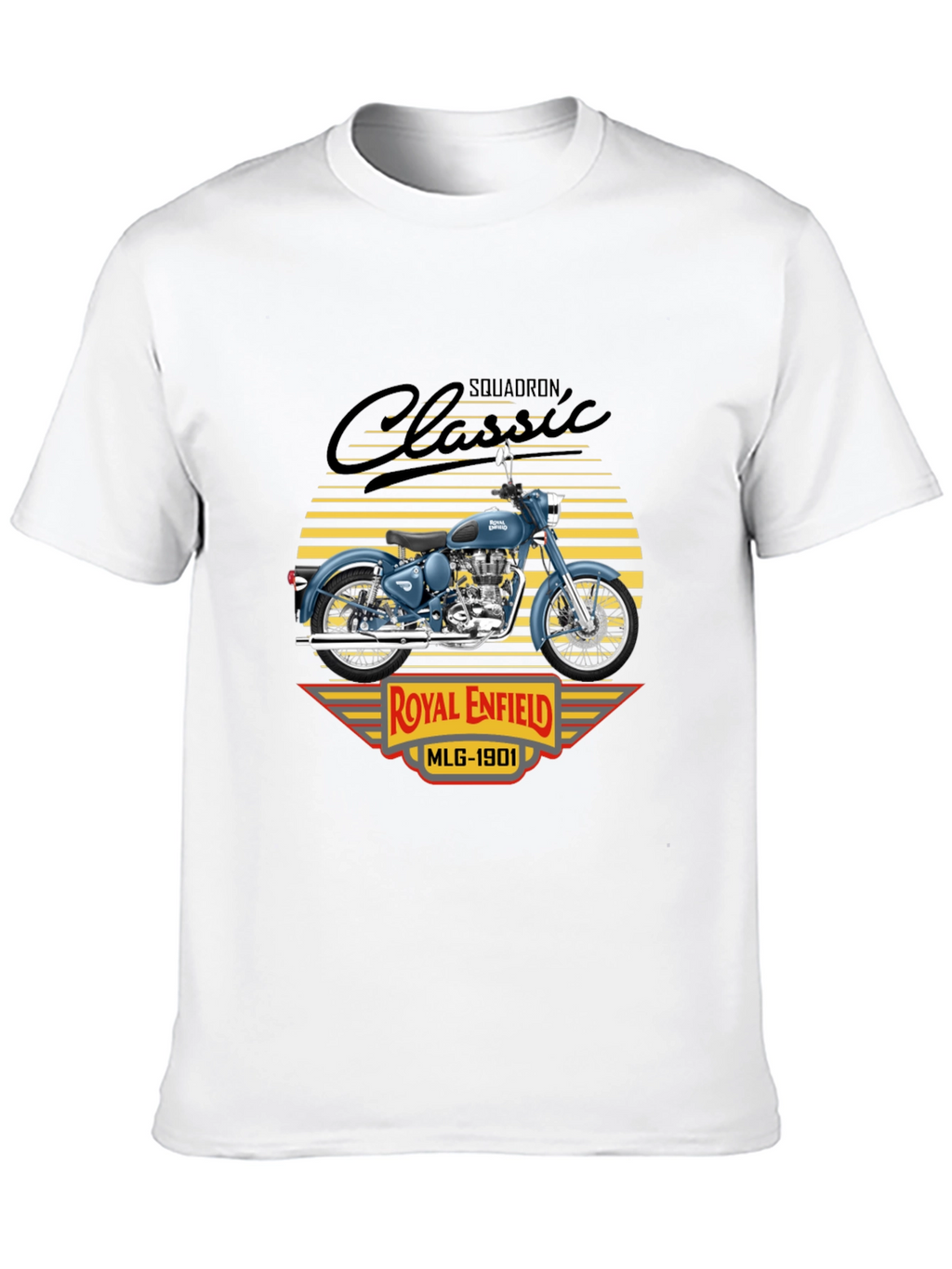 Royal Enfield Classic Squadron Black T-Shirt