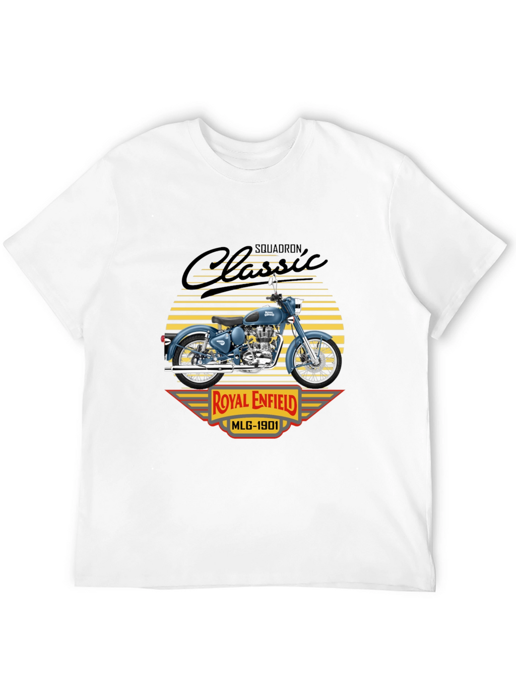 Royal Enfield Classic Squadron Black T-Shirt