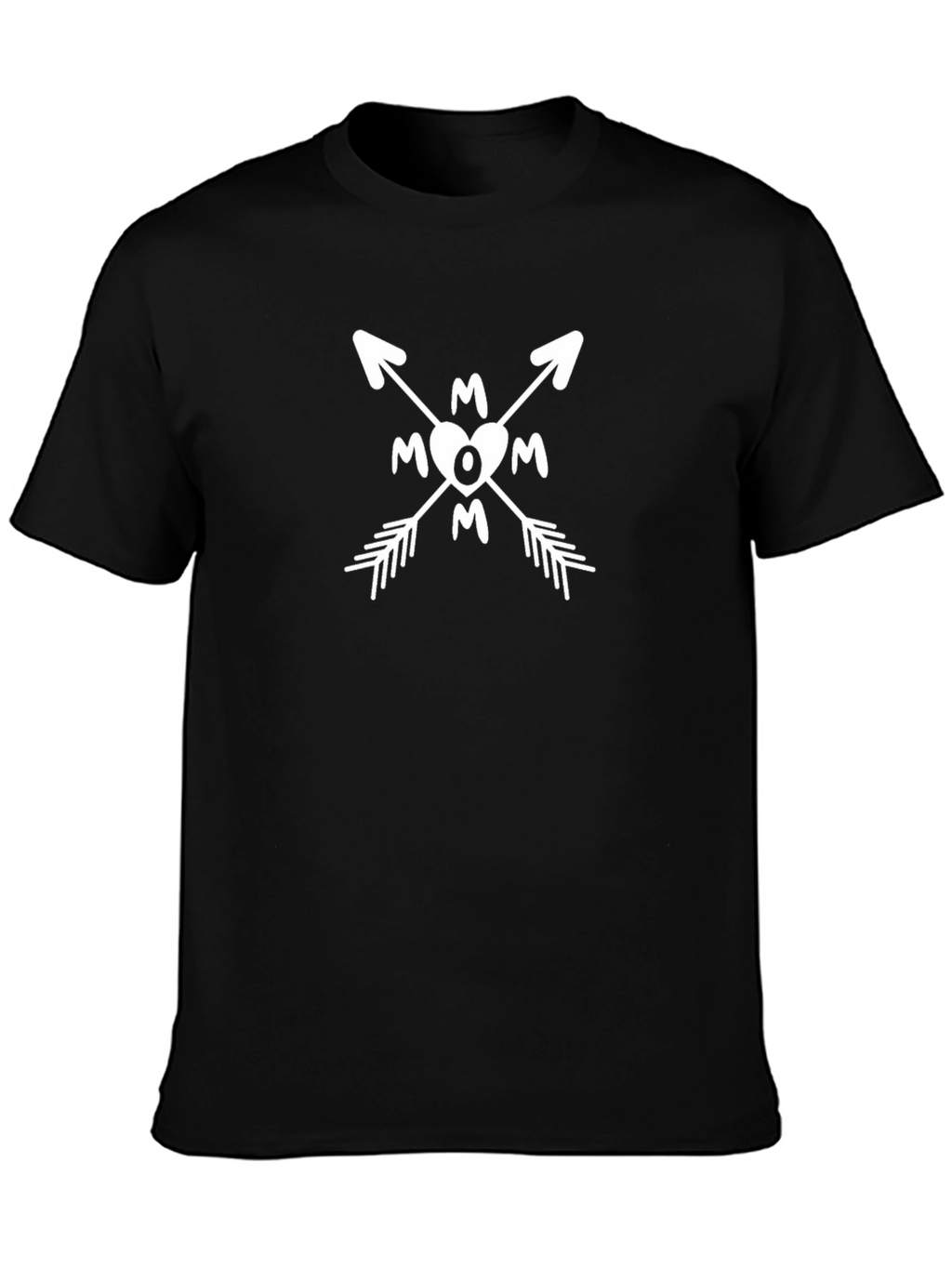 Mom Arrow Graphic Tee - Stylish Comfort