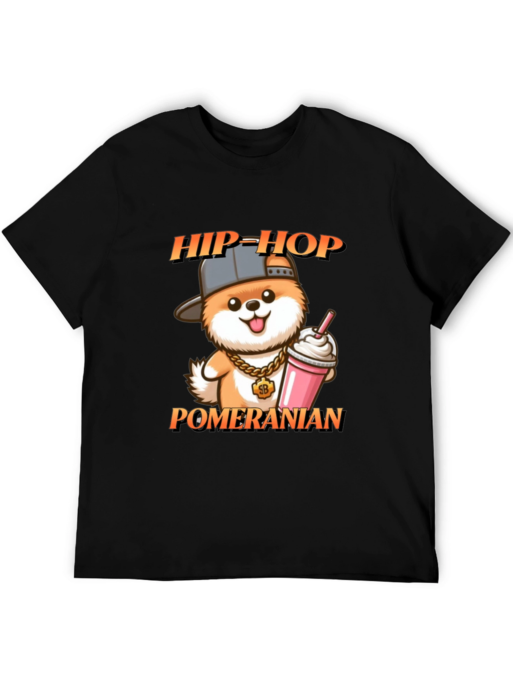 Hip-Hop Pomeranian T-Shirt