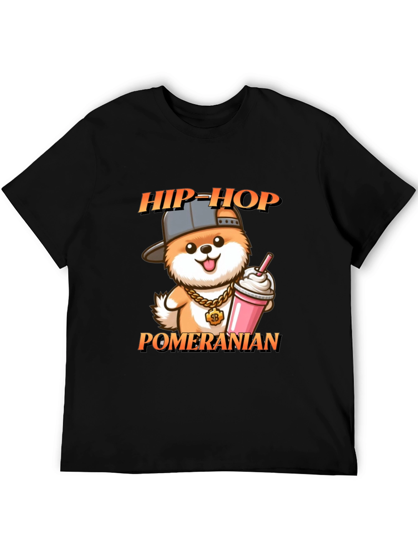 Hip-Hop Pomeranian T-Shirt